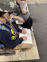 小学部行事　仙台駅①