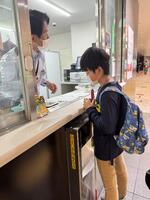 小学部行事　新幹線③