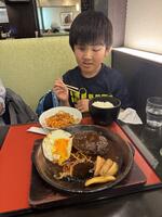 小学部行事　夕食