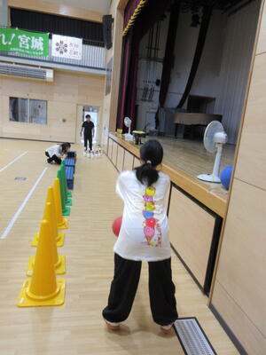 中学部行事　ボウリング③