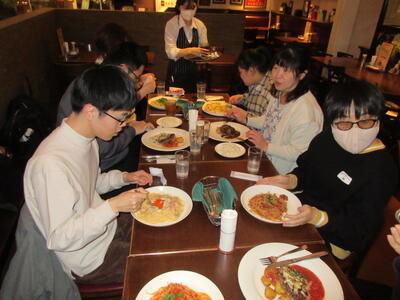 普通科行事　夕食