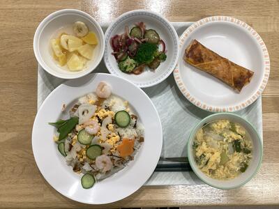 歓迎会　夕食