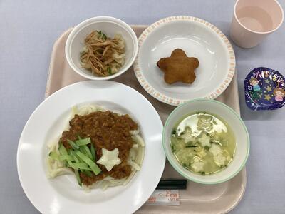 七夕　夕食